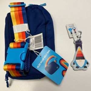 Aldi belt bag and gnome quarter keeper